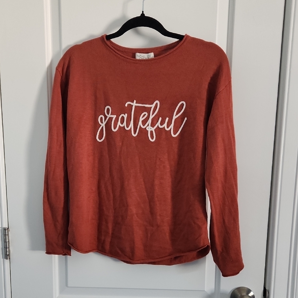 Rachel Zoe Rust Long Sleeve Top
